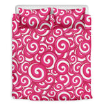 Pink Lollipop Candy Pattern Print Duvet Cover Bedding Set