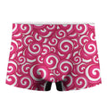 Pink Lollipop Candy Pattern Print Men's Boxer Briefs