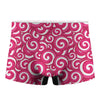 Pink Lollipop Candy Pattern Print Men's Boxer Briefs