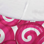 Pink Lollipop Candy Pattern Print Sofa Cover