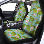 Pink Lotus Pattern Print Universal Fit Car Seat Covers