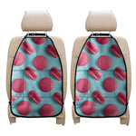 Pink Macarons Print Car Seat Organizers