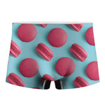 Pink Macarons Print Men's Boxer Briefs