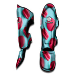 Pink Macarons Print Muay Thai Shin Guard