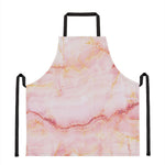 Pink Marble Print Apron