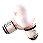 Pink Marble Print Boxing Gloves