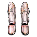 Pink Marble Print Muay Thai Shin Guards