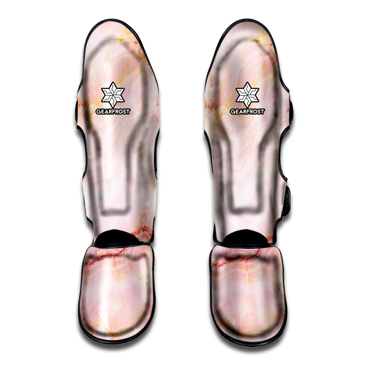 Pink Marble Print Muay Thai Shin Guard
