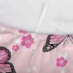 Pink Monarch Butterfly Pattern Print Sofa Cover