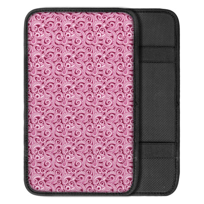 Pink Octopus Tentacles Pattern Print Car Center Console Cover