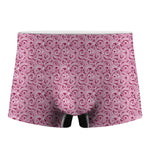 Pink Octopus Tentacles Pattern Print Men's Boxer Briefs