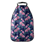 Pink Peony Floral Flower Pattern Print Car Seat Organizers