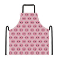 Pink Pig Nose Pattern Print Apron