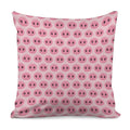 Pink Pig Nose Pattern Print Pillow Cover