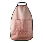 Pink Pig Tail Print Car Seat Organizers