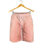 Pink Pig Tail Print Men's Shorts