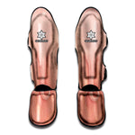 Pink Pig Tail Print Muay Thai Shin Guard