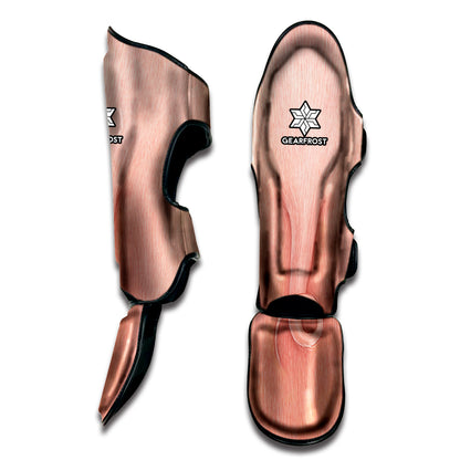 Pink Pig Tail Print Muay Thai Shin Guard