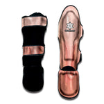 Pink Pig Tail Print Muay Thai Shin Guard