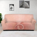 Pink Pig Tail Print Sofa Cover