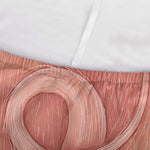 Pink Pig Tail Print Sofa Cover