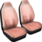 Pink Pig Tail Print Universal Fit Car Seat Covers