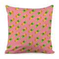 Pink Pineapple Pattern Print Pillow Cover