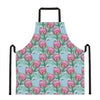 Pink Protea Pattern Print Apron