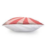 Pink Psychedelic Swirl Print Pillow Cover