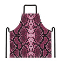 Pink Python Snakeskin Print Apron