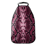 Pink Python Snakeskin Print Car Seat Organizers