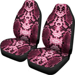 Pink Python Snakeskin Print Universal Fit Car Seat Covers