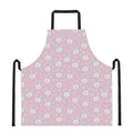 Pink Rabbit Pattern Print Apron