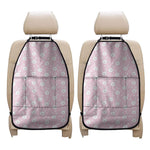 Pink Rabbit Pattern Print Car Seat Organizers