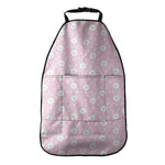 Pink Rabbit Pattern Print Car Seat Organizers