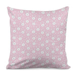 Pink Rabbit Pattern Print Pillow Cover