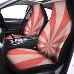 Pink Radial Rays Print Universal Fit Car Seat Covers