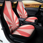 Pink Radial Rays Print Universal Fit Car Seat Covers