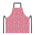 Pink Ribbon Breast Cancer Pattern Print Apron
