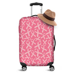 Pink Ribbon Breast Cancer Pattern Print Luggage Cover