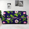 Pink Rose Floral Flower Pattern Print Sofa Cover
