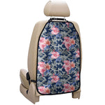 Pink Rose Flower Camouflage Print Car Seat Organizers