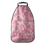 Pink Rose Print Car Seat Organizers