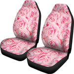 Pink Rose Print Universal Fit Car Seat Covers