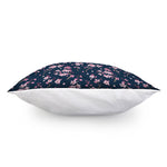 Pink Sakura Cherry Blossom Pattern Print Pillow Cover