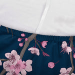 Pink Sakura Cherry Blossom Pattern Print Sofa Cover