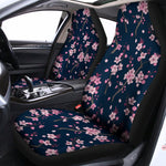 Pink Sakura Cherry Blossom Pattern Print Universal Fit Car Seat Covers