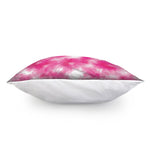 Pink Shibori Tie Dye Print Pillow Cover