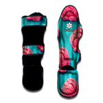 Pink Strawberry Ice Cream Print Muay Thai Shin Guard