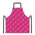 Pink Sweet Lollipop Pattern Print Apron
